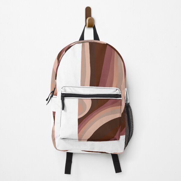 Item preview, RETRO ABSTRACT SWIRL PATTERN BROWN COLOUR designed and sold by shivanigautam.