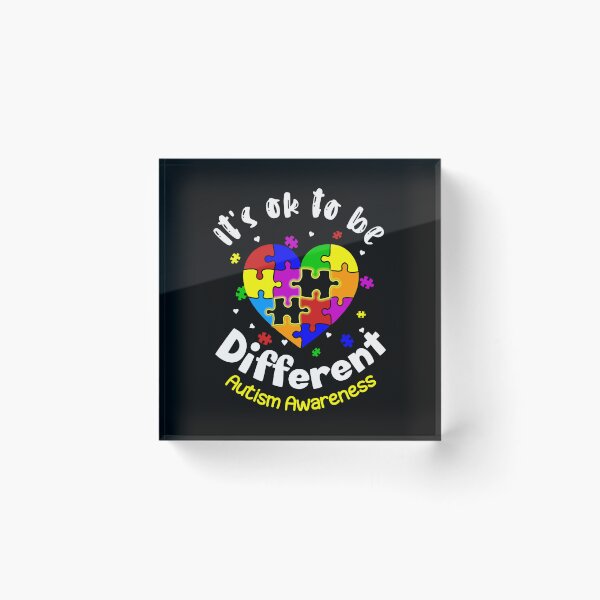 Item preview, It's Ok To Be Different Autism Awareness designed and sold by Helbon-art.
