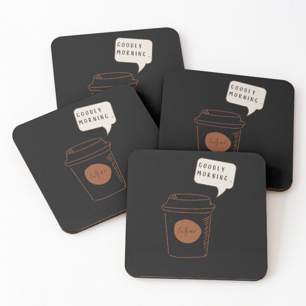 Item preview, Goodly Morning Coffee  Essential  Classic  designed and sold by bencho ⭐️⭐️⭐️⭐️⭐️.
