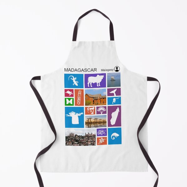 Item preview, Madagascar icons in color designed and sold by TTOPSHIRT.