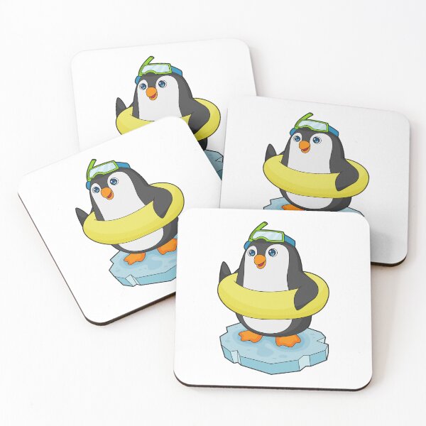 Item preview, Penguin Ice floe Swimming Lifebuoy designed and sold by Snabdesign84.