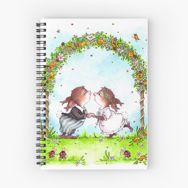 Item preview, Wenn Hasen Hochzeit feiern designed and sold by hiddentreasure.
