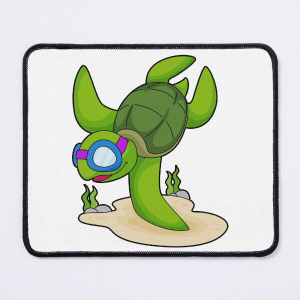 Item preview, Turtle Diver Swimming goggles designed and sold by Snabdesign84.
