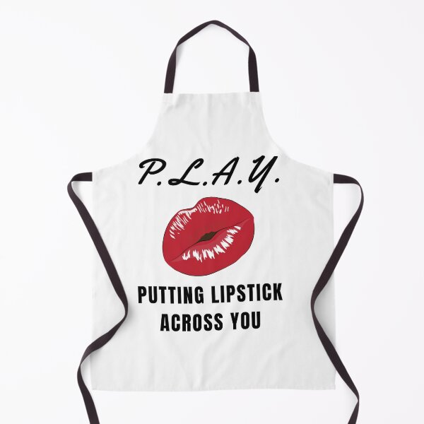 Item preview, Alluring Romantic Kissing Lips Acronym For PLAY | Putting Lipstick Across You (Black Font) | Acronym designed and sold by ACRONYMSONLY.
