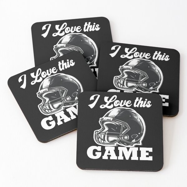 Item preview, I Love This Game American Football designed and sold by Digital Story Time.