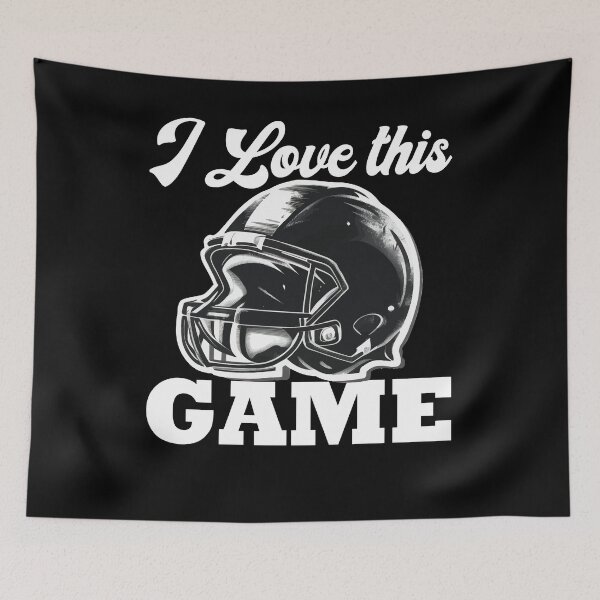 Item preview, I Love This Game American Football designed and sold by Digital Story Time.