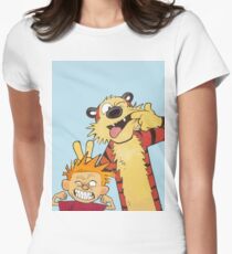 Calvin and Hobbes shirt Women's Fitted T-Shirt