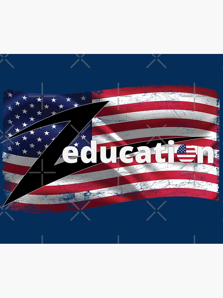 "Zeducation Vintage Flag" Poster for Sale by denisseinfeld Redbubble