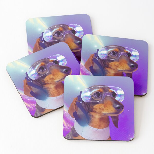 Item preview, Astronaut dachshund designed and sold by osssoconcept.