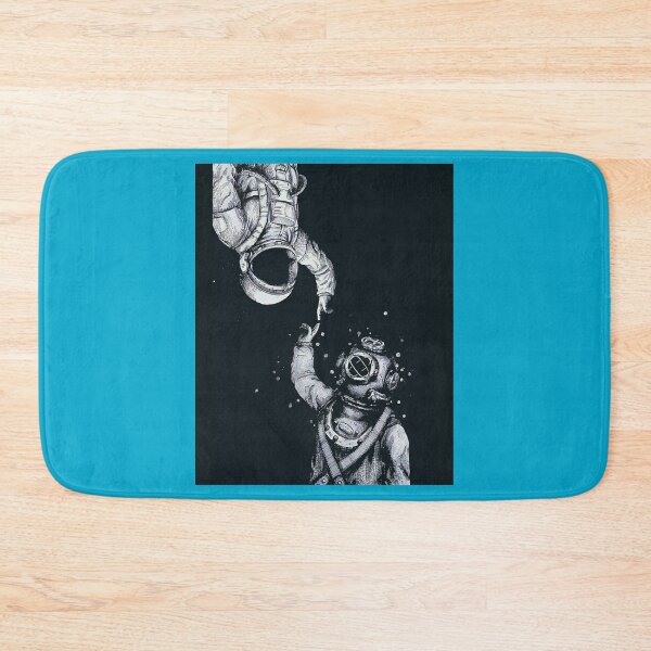 Item preview, Astronaut and Diver - Last Frontiers Graphic designed and sold by meggyroarsCo.