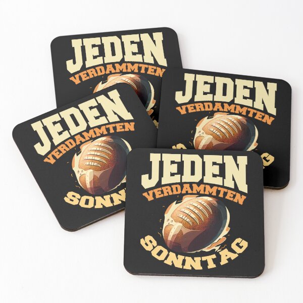 Item preview, Jeden Verdammten Sonntag Football designed and sold by Digital Story Time.