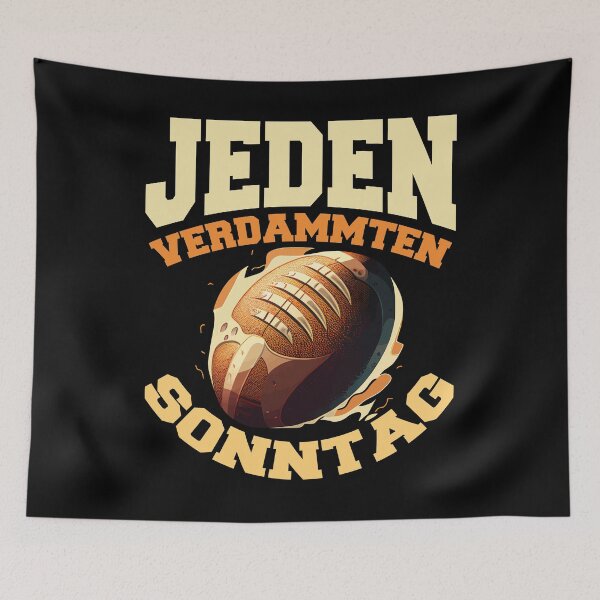Item preview, Jeden Verdammten Sonntag Football designed and sold by Digital Story Time.