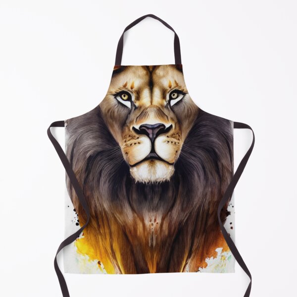 Item preview, golden and black lion portrait designed and sold by optimusprime39.