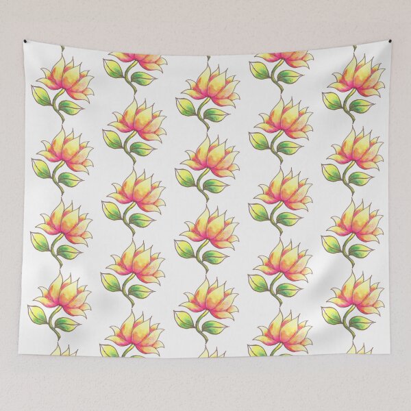 Item preview, Orange Red Flower designed and sold by CarolineLembke.