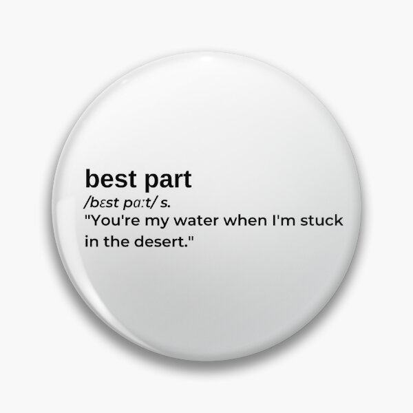 Item preview, Best Part by Daniel Caesar designed and sold by RapLyricsStore.