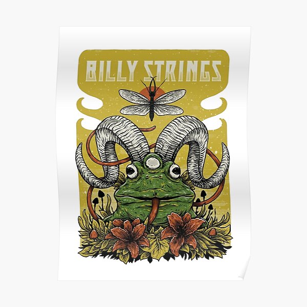Billy Strings Fan American guitarist Poster