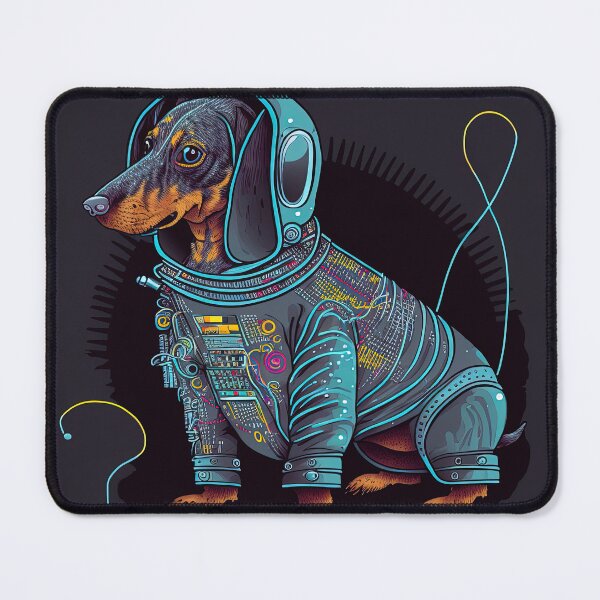 Item preview, Astronaut duchshund designed and sold by osssoconcept.