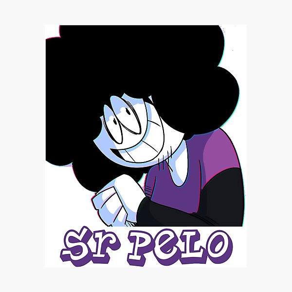 Vista previa del artículo con la obra «señor pelo», diseñado y vendido por meggyroarsCo.