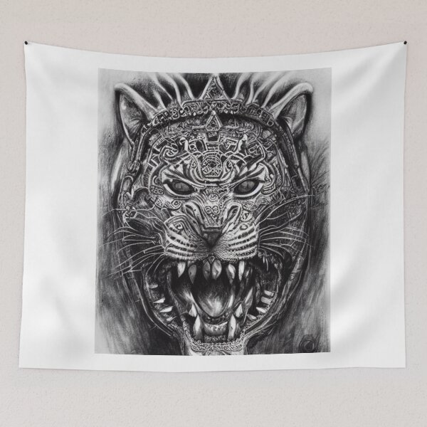 Item preview, mayan jaguar art designed and sold by optimusprime39.