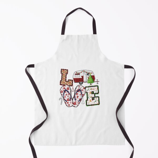 Item preview, Love Camping Christmas designed and sold by OrnamentallyYou.