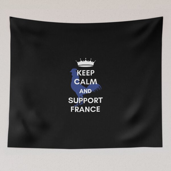 Item preview, Keep Calm And Support France - Football World Cup designed and sold by Zyphrost ★★★★★ (✔).
