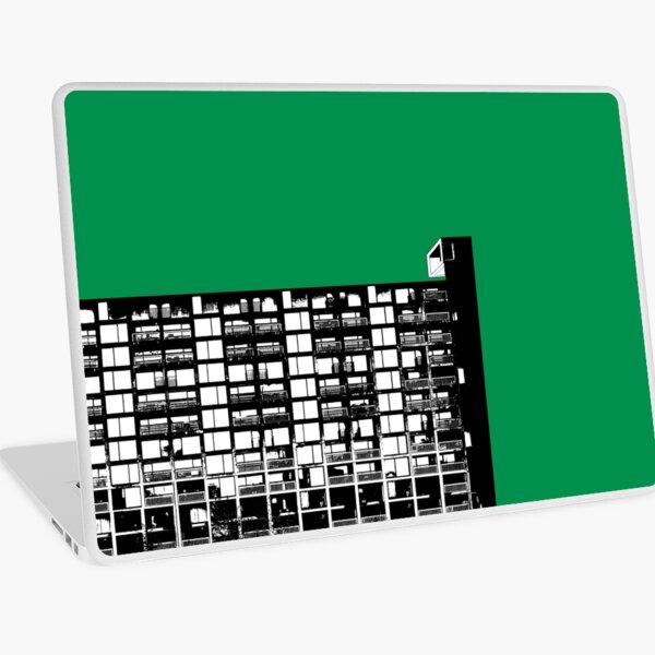 Facing the North -Green Laptop Skin