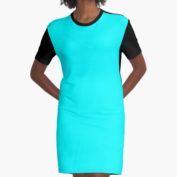 Item preview, Neon Aqua Blue Bright Electric Fluorescent Color designed and sold by podartist.