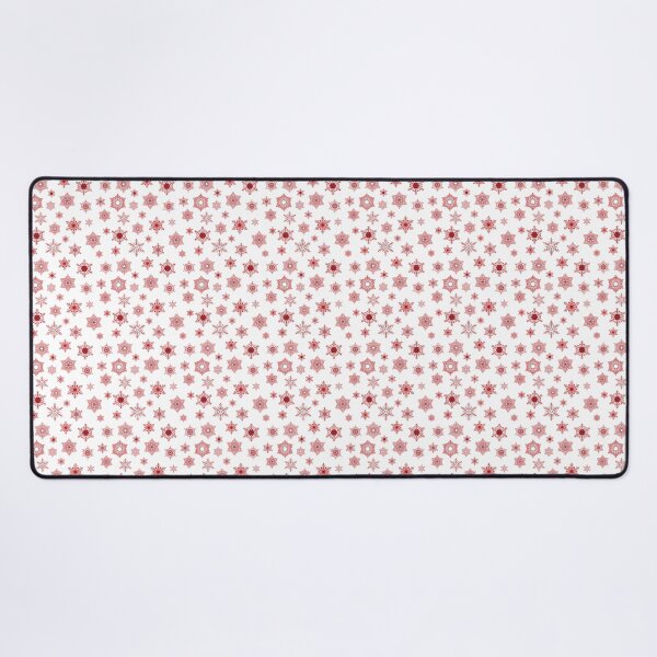 Item preview, Snowflakes - christmas red on white - pattern designed and sold by WietskeWelten.
