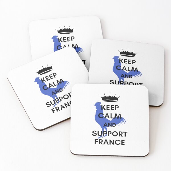 Item preview, Keep Calm And Support France - Football World Cup designed and sold by Zyphrost ★★★★★ (✔).