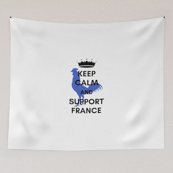 Item preview, Keep Calm And Support France - Football World Cup designed and sold by Zyphrost ★★★★★ (✔).