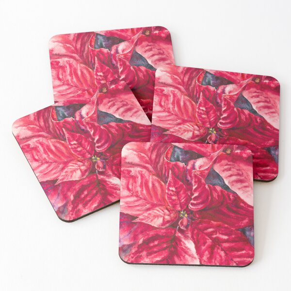 Item preview, Red Poinsettia Christmas Flower. Christmas Star. designed and sold by Katenaz.