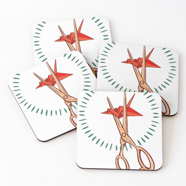 Item preview, Origami Crane with Scissors designed and sold by HydrickizKat.