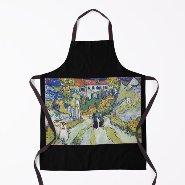 Item preview, Vincent van Gogh's Stairway at Auvers (1890) famous landscape painting. designed and sold by hottest-tees.