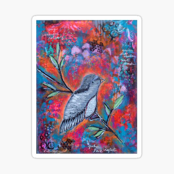 Bird Messages Sticker