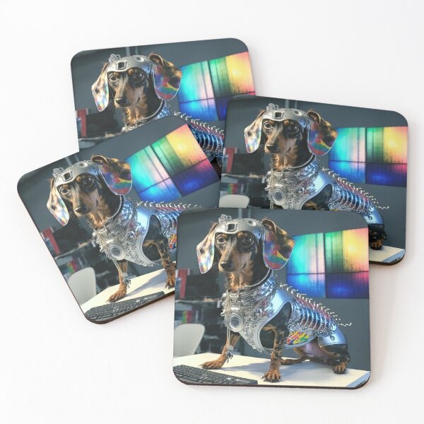 Item preview, Astronaut dachshund designed and sold by osssoconcept.