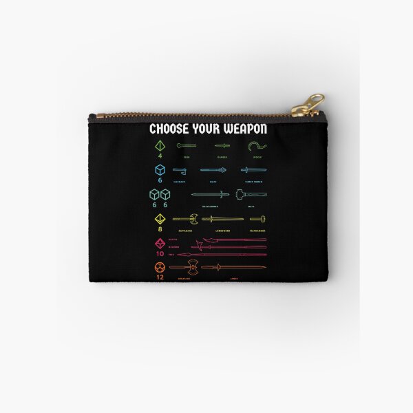 Item preview, Choose your weapon, roleplayer! designed and sold by ShirtBricks.