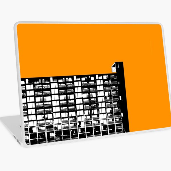 Facing the North -Orange Laptop Skin