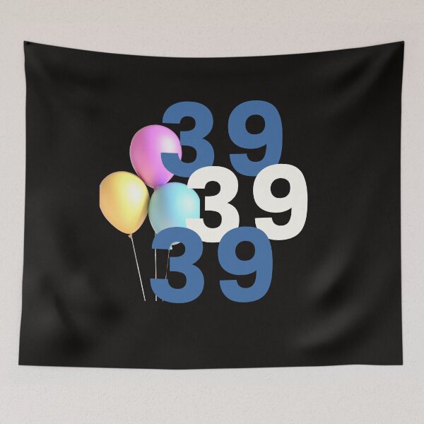 Item preview, 39 YEARS AWESOME designed and sold by starfishstuff.