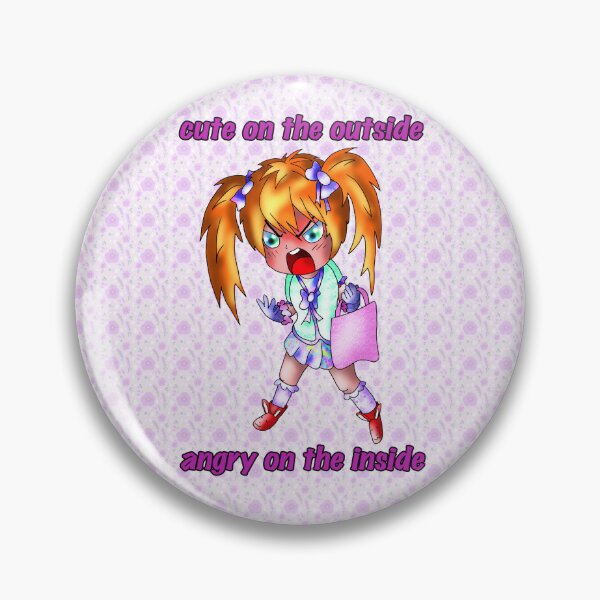 Item preview, cute angry girl  designed and sold by BeingNow.