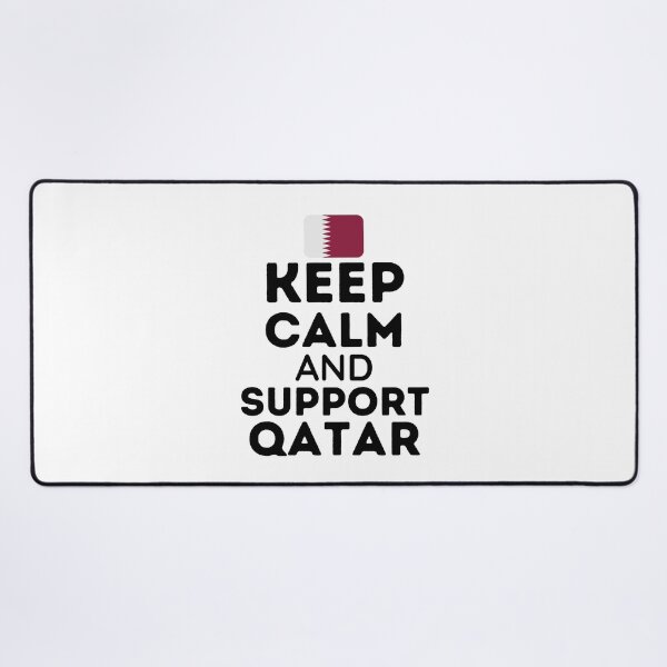 Item preview, Keep Calm And Support Qatar | World Cup designed and sold by BopleDesigns.