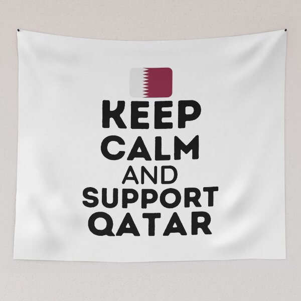Item preview, Keep Calm And Support Qatar | World Cup designed and sold by BopleDesigns.
