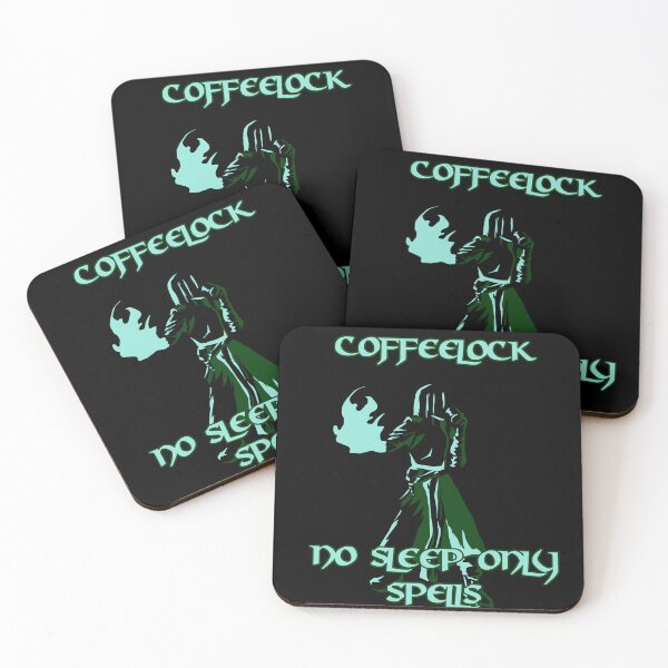 Item preview, Coffeelock - No sleep only spells designed and sold by zareworks.