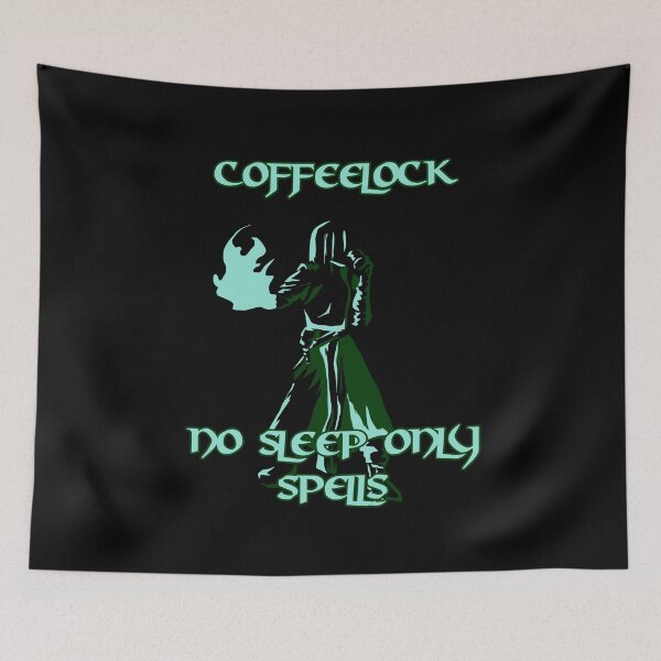 Item preview, Coffeelock - No sleep only spells designed and sold by zareworks.