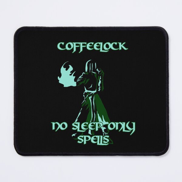 Item preview, Coffeelock - No sleep only spells designed and sold by zareworks.