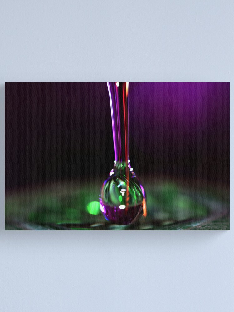Thumbnail 1 of 3, Canvas Print, Liquid Sculpture designed and sold by idnurse41.