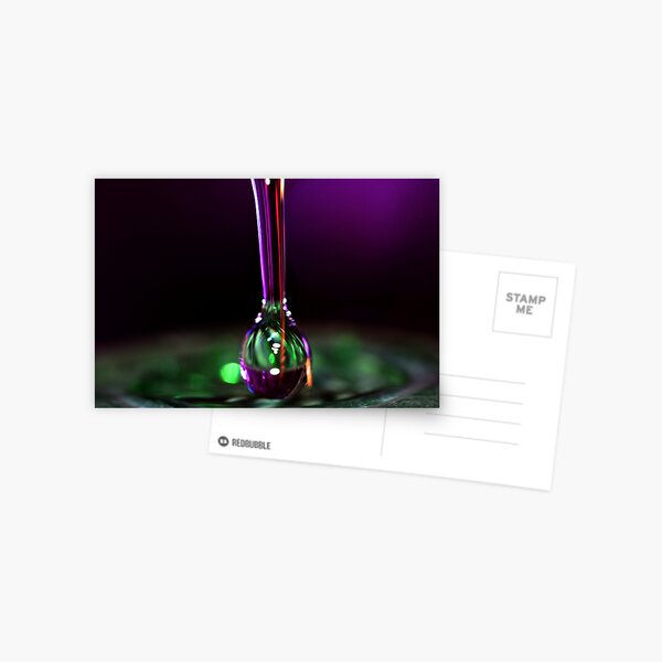 Liquid Sculpture Postcard