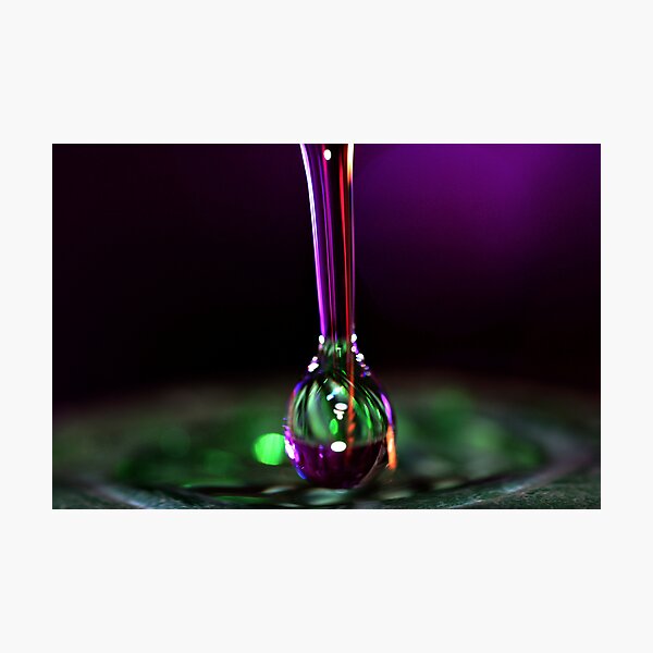 Liquid Sculpture Photographic Print