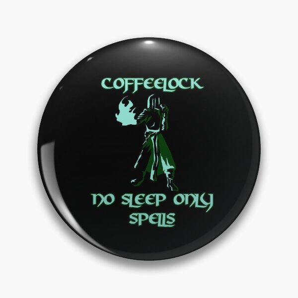 Item preview, Coffeelock - No sleep only spells designed and sold by zareworks.