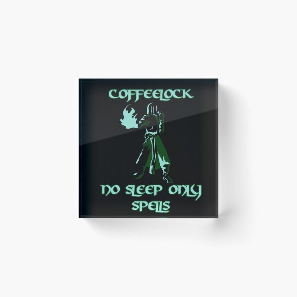Item preview, Coffeelock - No sleep only spells designed and sold by zareworks.