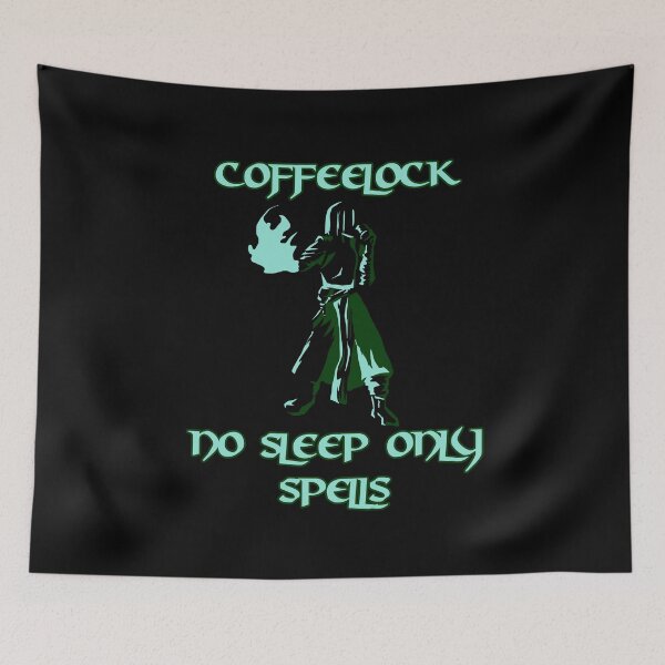 Item preview, Coffeelock - No sleep only spells designed and sold by zareworks.